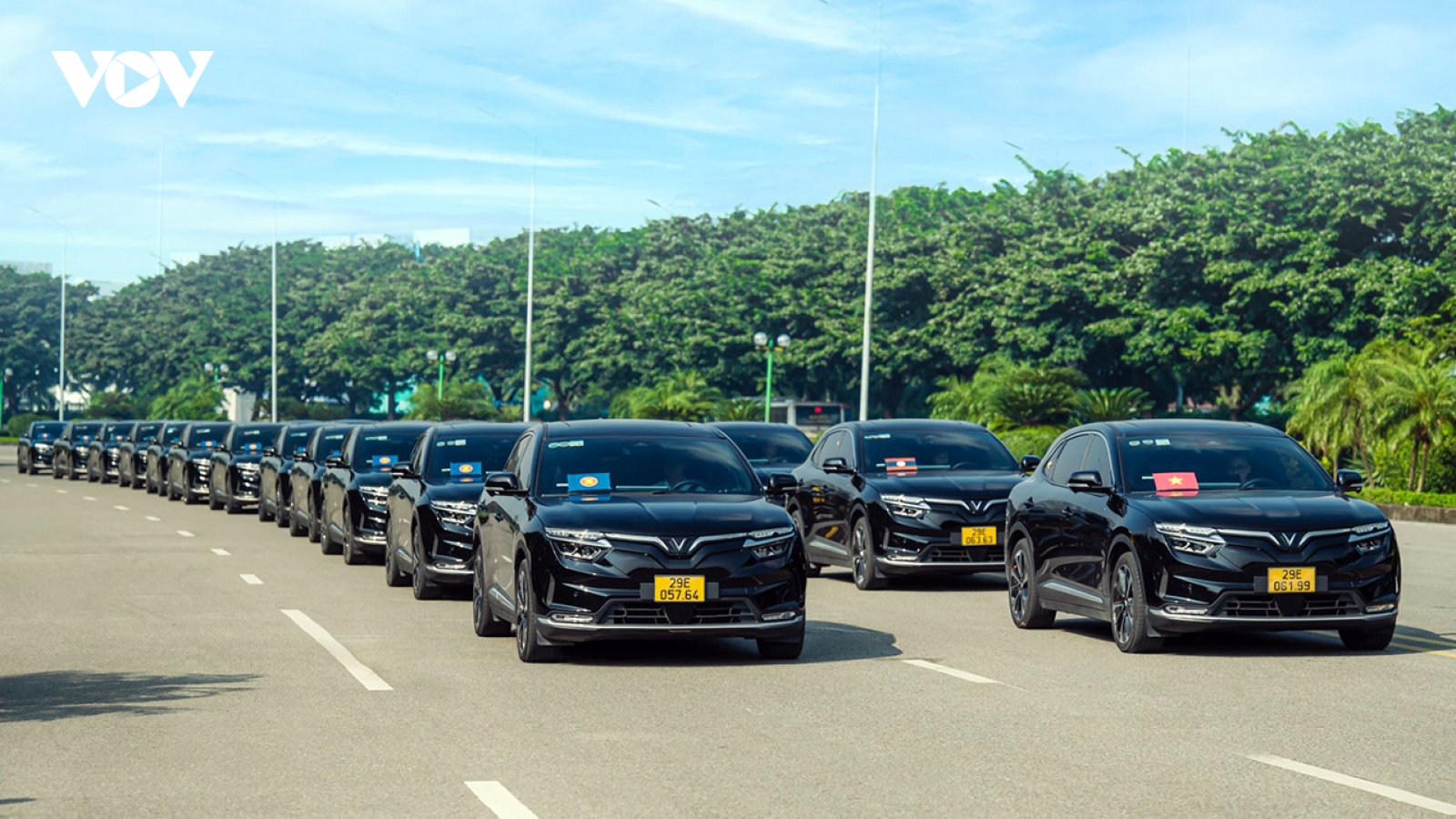 GSM cung cấp ô tô điện VinFast cho Hội nghị Bộ trưởng ASEAN về quản lý thiên tai