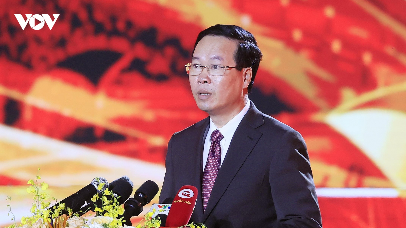 Chủ tịch nước Võ Văn Thưởng dự Lễ kỷ niệm 60 năm Bác Hồ thăm tỉnh Bắc Giang