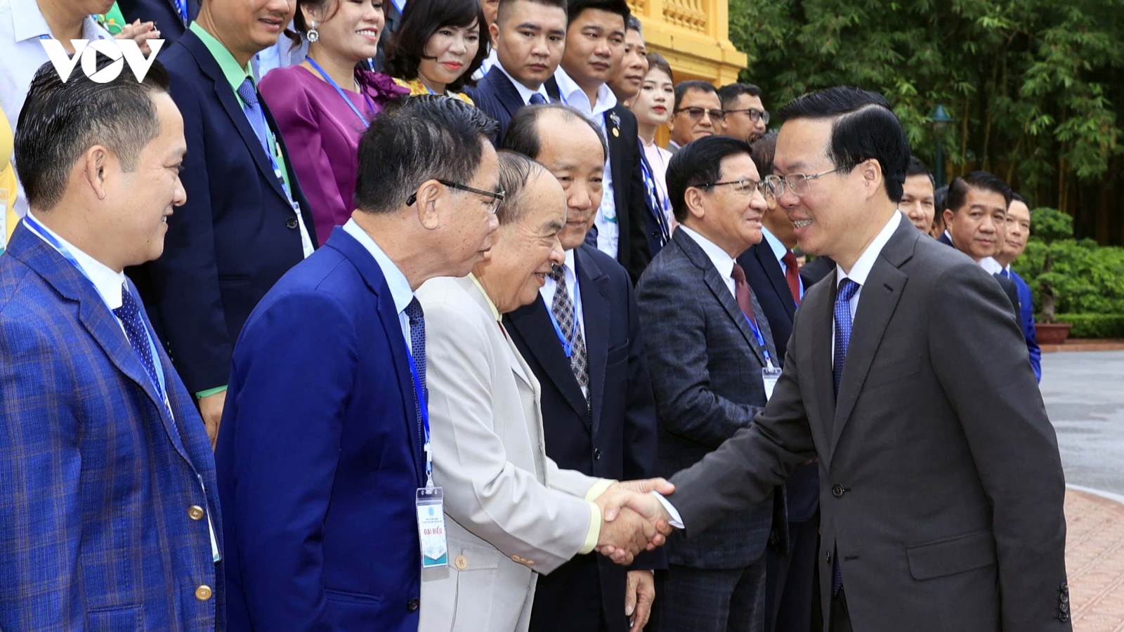 Chủ tịch nước gặp mặt đoàn đại biểu Tổng Hội Nông nghiệp và Phát triển nông thôn