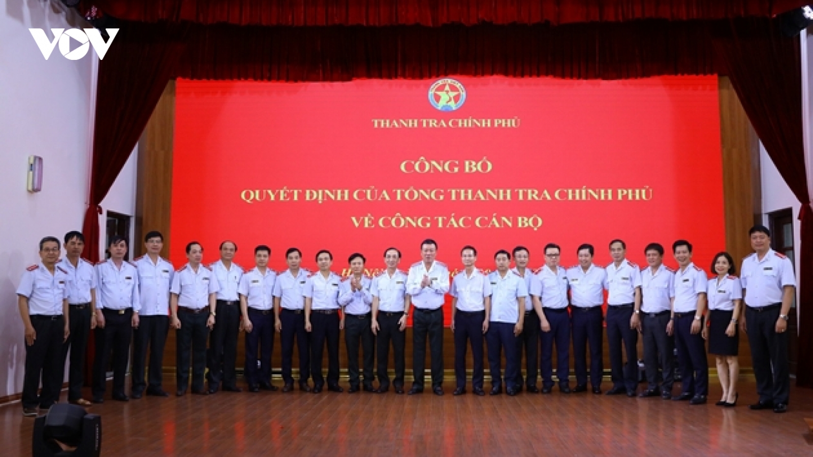 Thanh tra Chính phủ công bố quyết định về công tác cán bộ