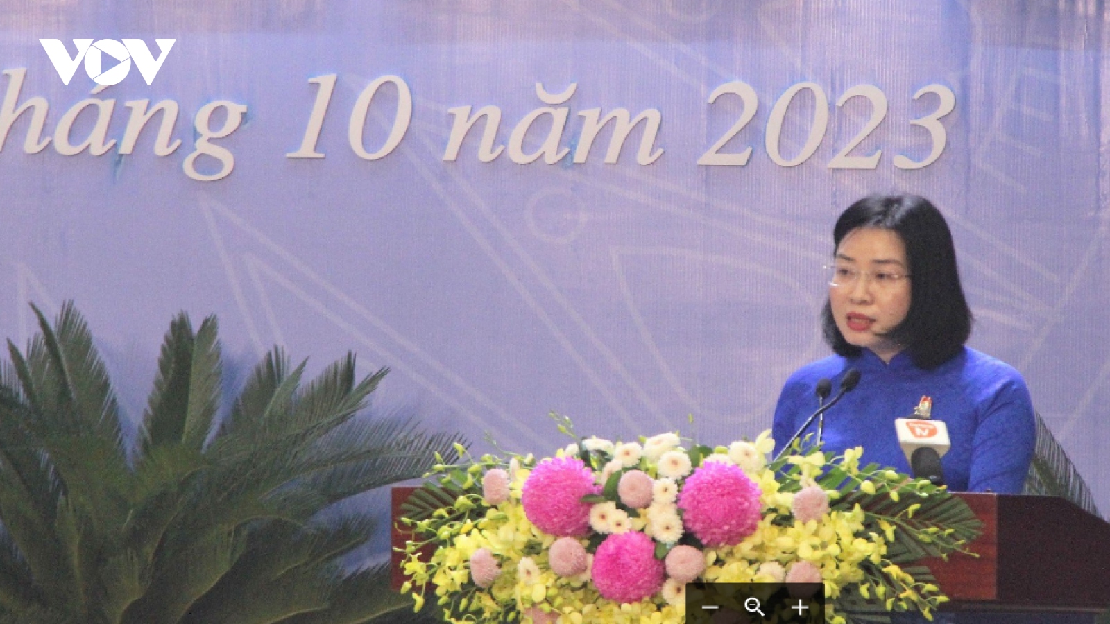 Bà Phan Thị Thuỳ Linh tái đắc cử Chủ tich Liên đoàn Lao động thành phố Đà Nẵng