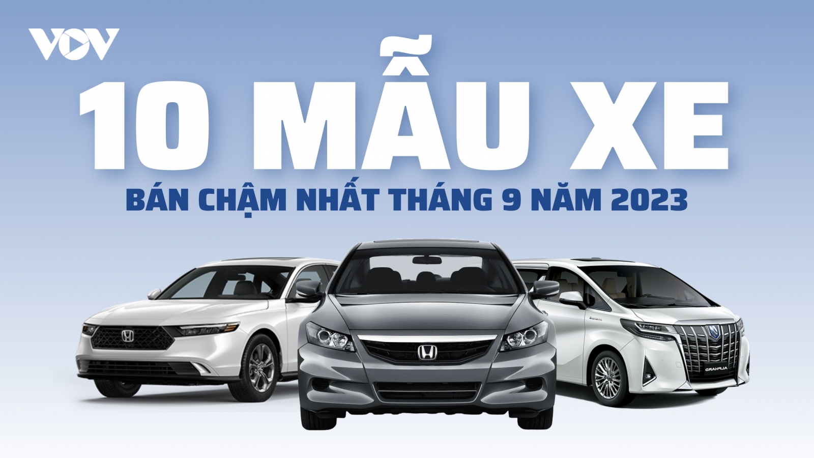 Top 10 mẫu xe bán chậm nhất tháng 9: Xe Nhật dẫn đầu