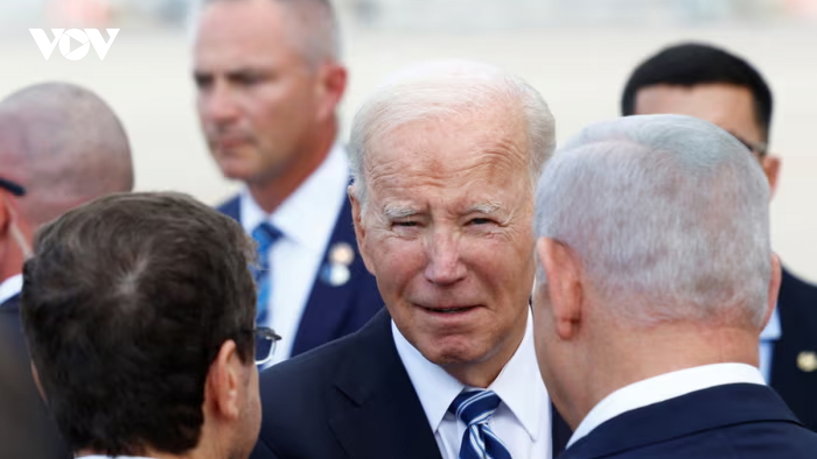 Tổng thống Mỹ Joe Biden đã đến Israel