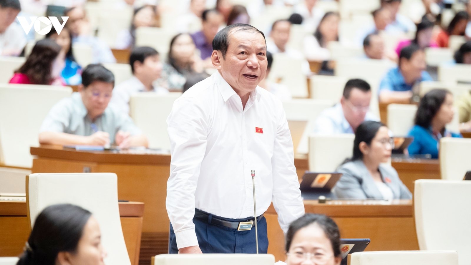 “Phát triển văn hóa là nhiệm vụ thường trực thì sẽ khắc phục đạo đức xuống cấp”