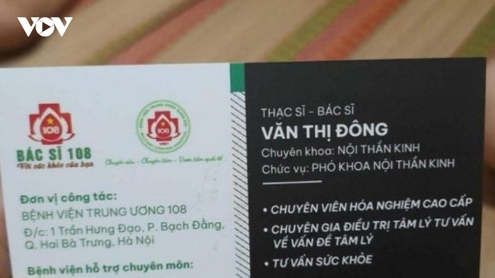 Mạo danh Bệnh viện 108 lừa đảo người bệnh