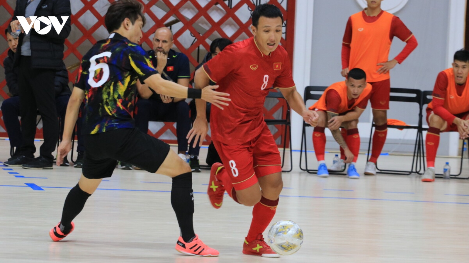 Đánh bại Hàn Quốc, ĐT Futsal Việt Nam đứng đầu bảng ở vòng loại châu Á