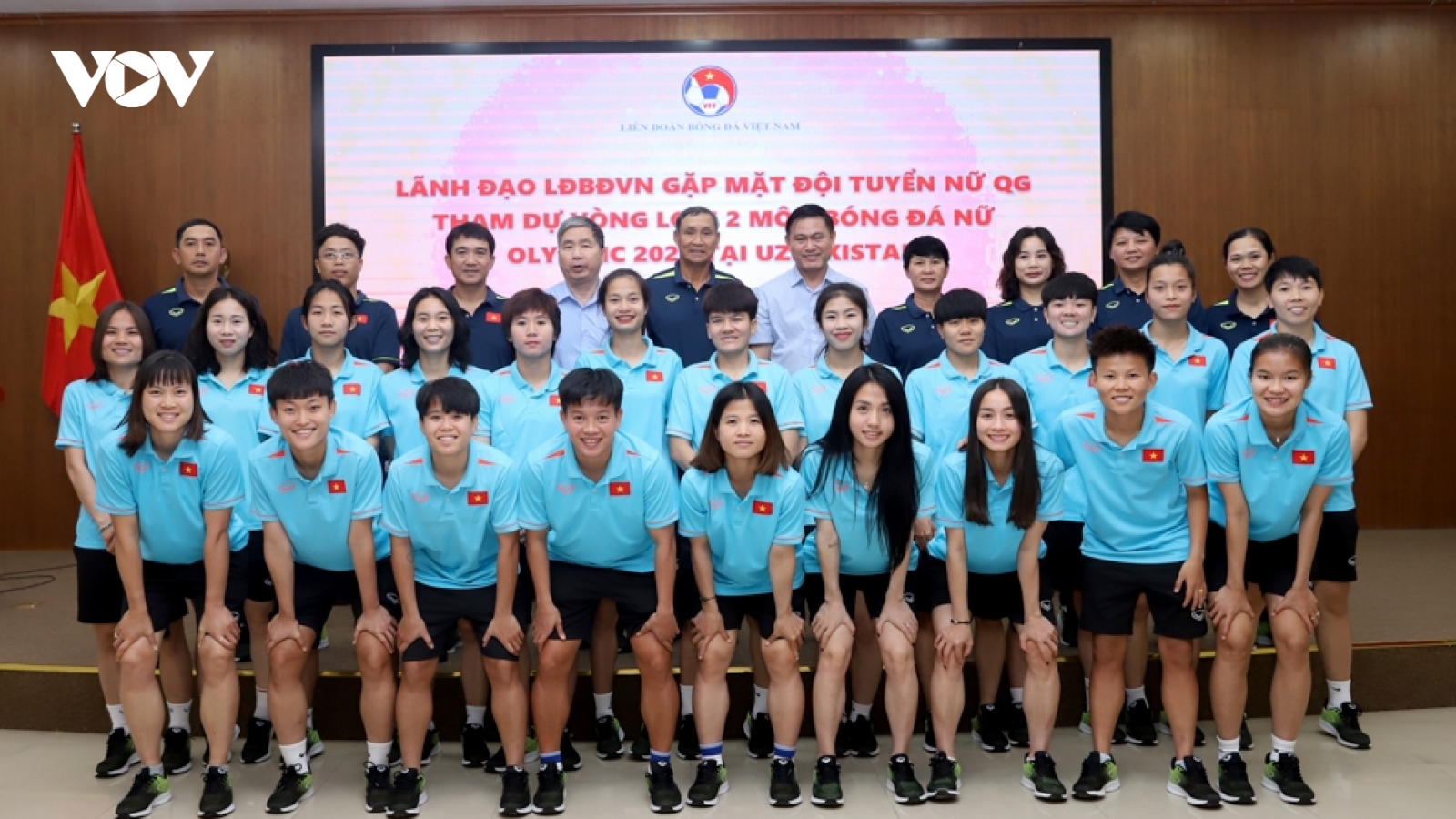 ĐT nữ Việt Nam được “tiếp lửa” trước khi lên đường dự vòng loại Olympic 2024