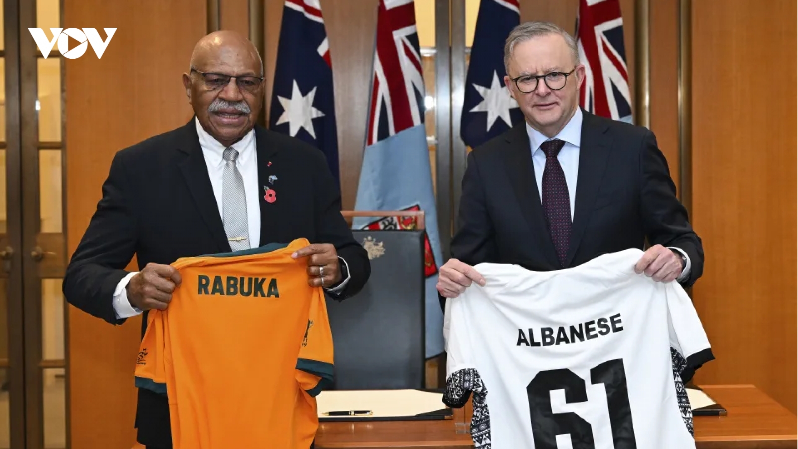 Australia bán 14 xe bọc thép Bushmaster cho Fiji