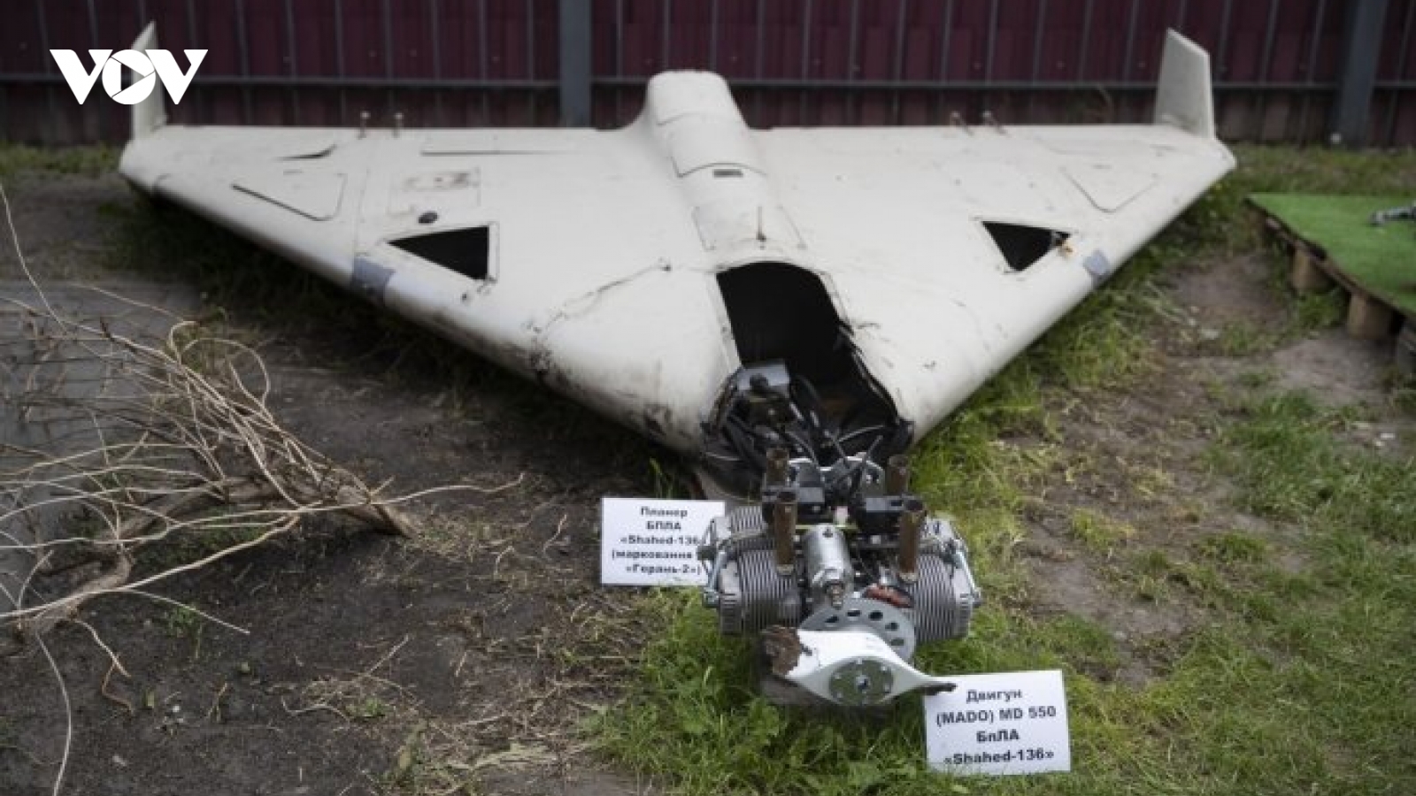 Ukraine đang sử dụng linh kiện từ UAV cảm tử Geran-2 của Nga