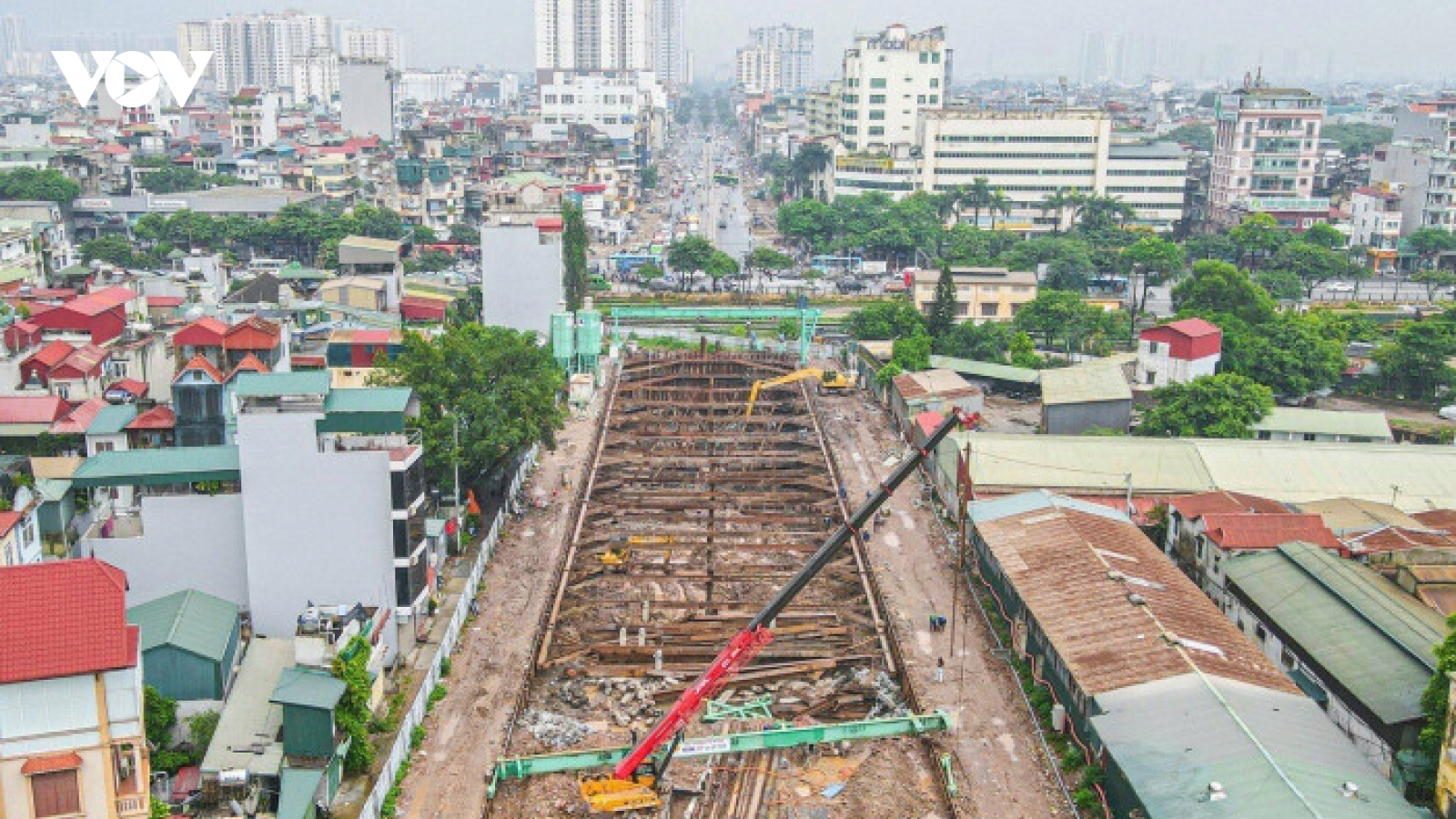 Nhiều “điểm nghẽn” khiến hầm chui Giải Phóng-Kim Đồng nguy cơ chậm tiến độ