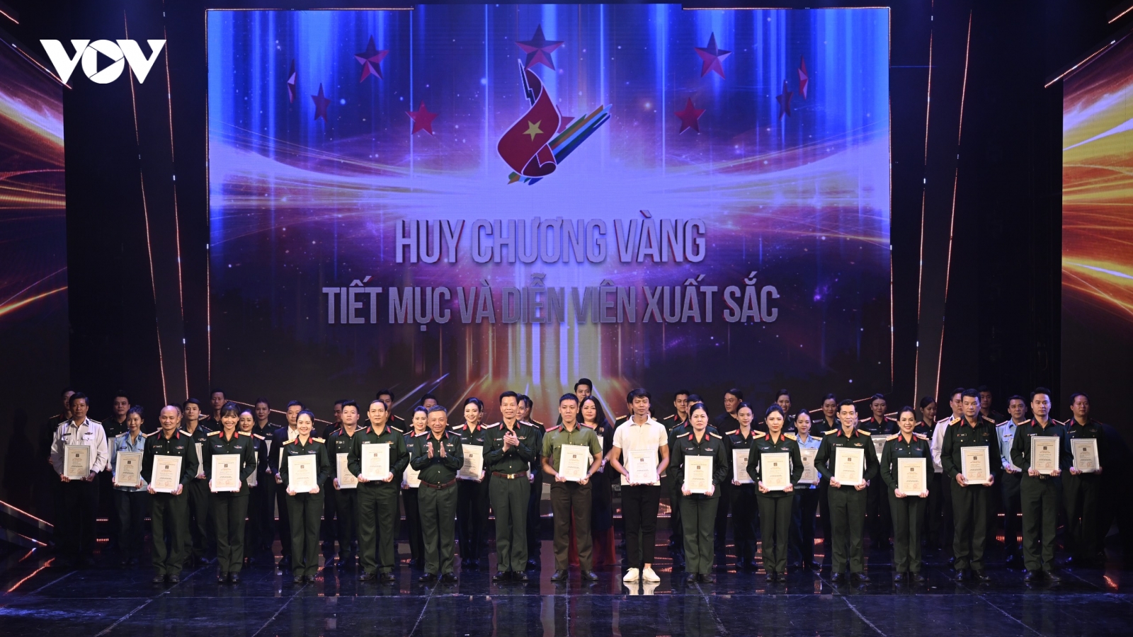 Bế mạc Hội diễn nghệ thuật chuyên nghiệp về đề tài Quốc phòng toàn dân 2023