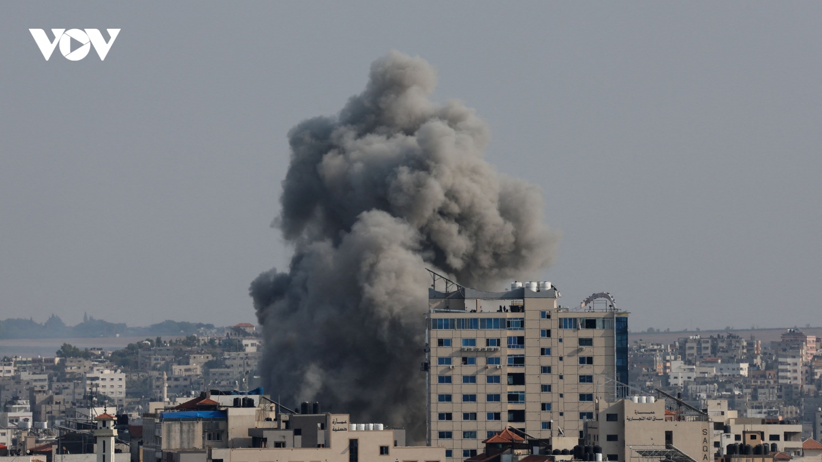 Các nước khu vực thúc đẩy ngừng bắn giữa Israel và Hamas