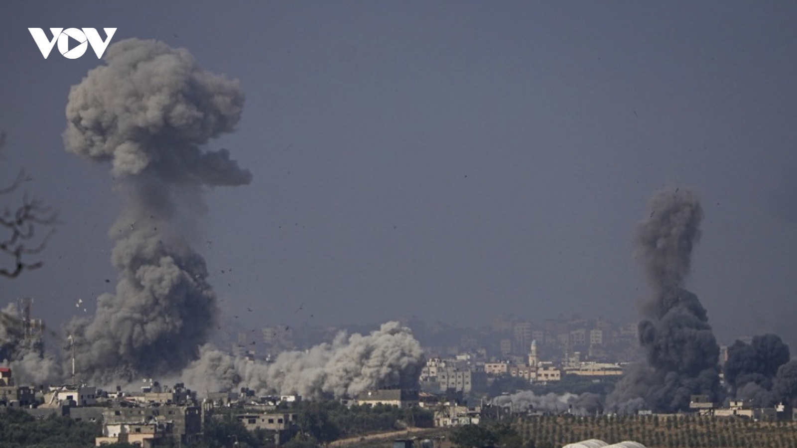 Chiến sự Trung Đông: Israel sử dụng bom địa chấn tấn công Gaza