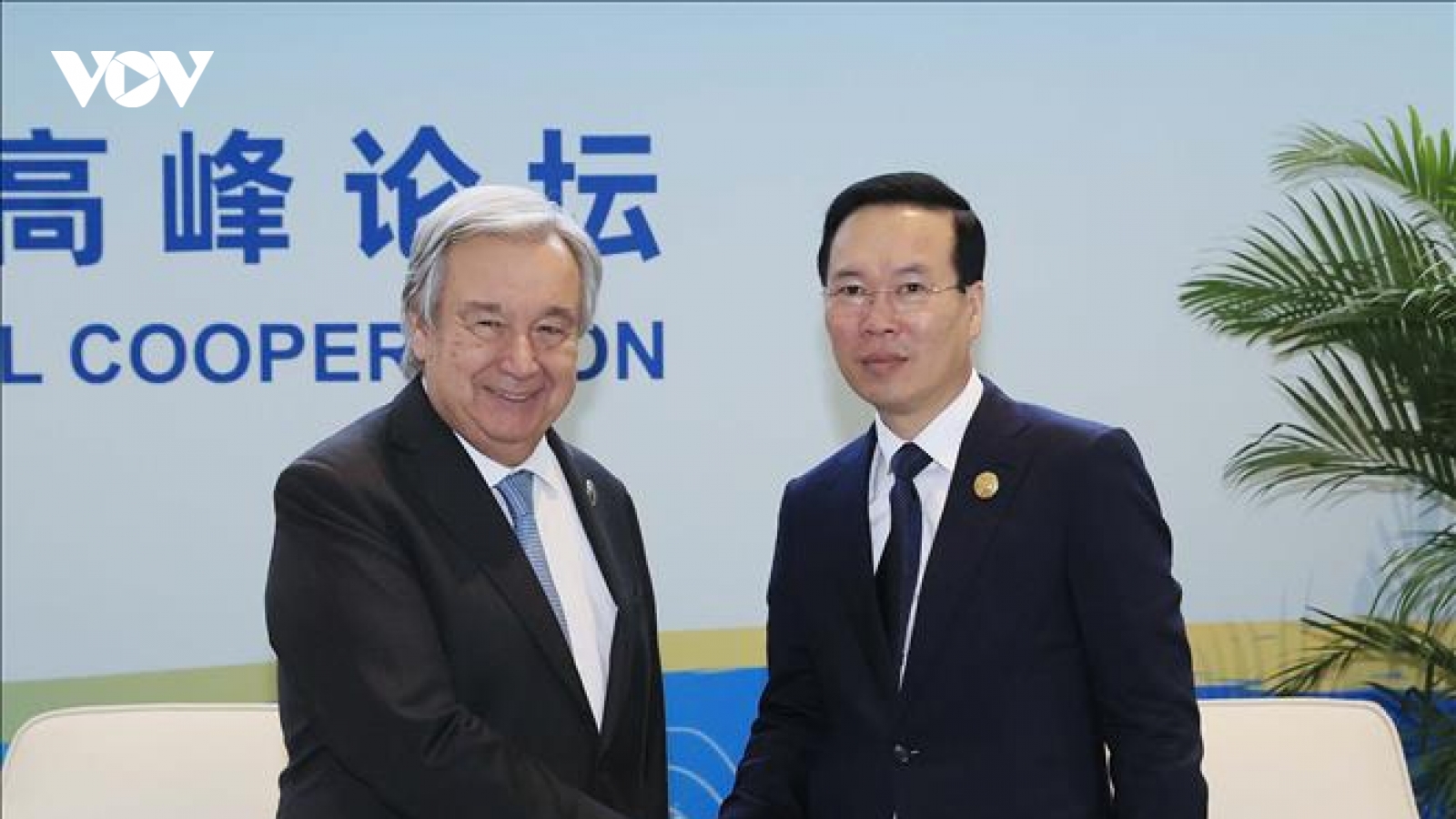 Chủ tịch nước Võ Văn Thưởng tiếp Tổng Thư ký Liên hợp quốc António Guterres