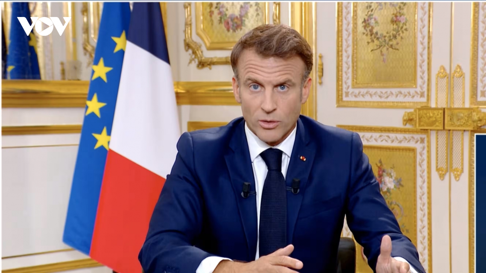 Tổng thống Pháp Macron lên tiếng sau phát biểu về khả năng gửi quân đến Ukraine