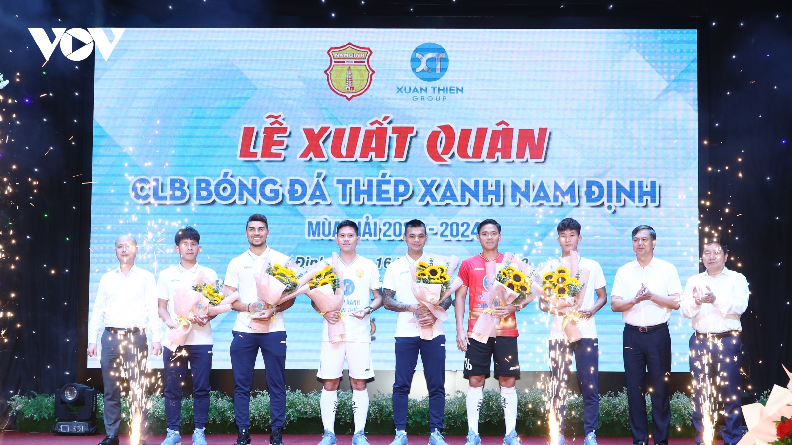 CLB Nam Định xuất quân, quyết tâm vào top 3 V-League 2023/2024