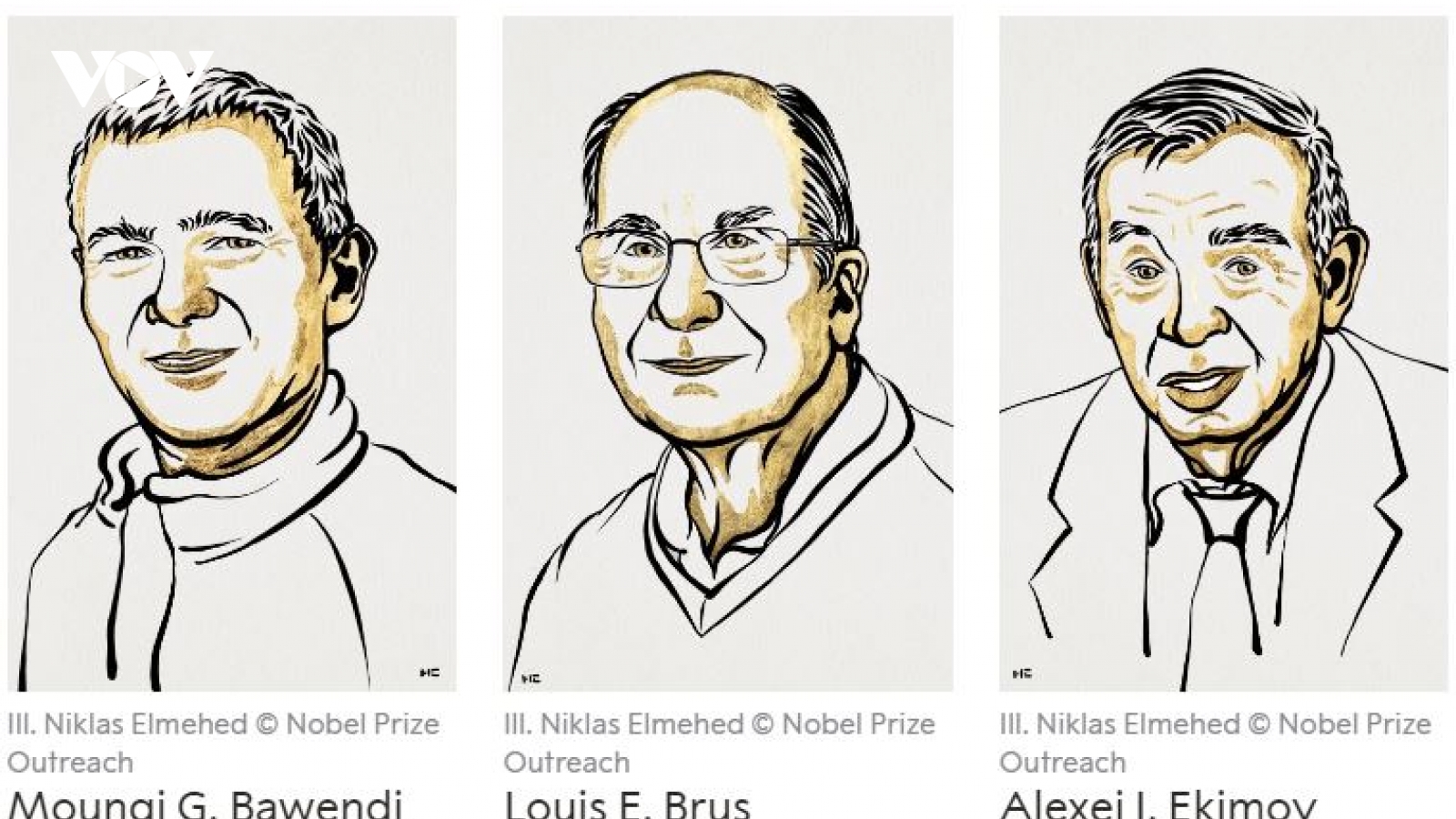 Giải Nobel Hóa học 2023 vinh danh 3 nhà khoa học nghiên cứu chấm lượng tử
