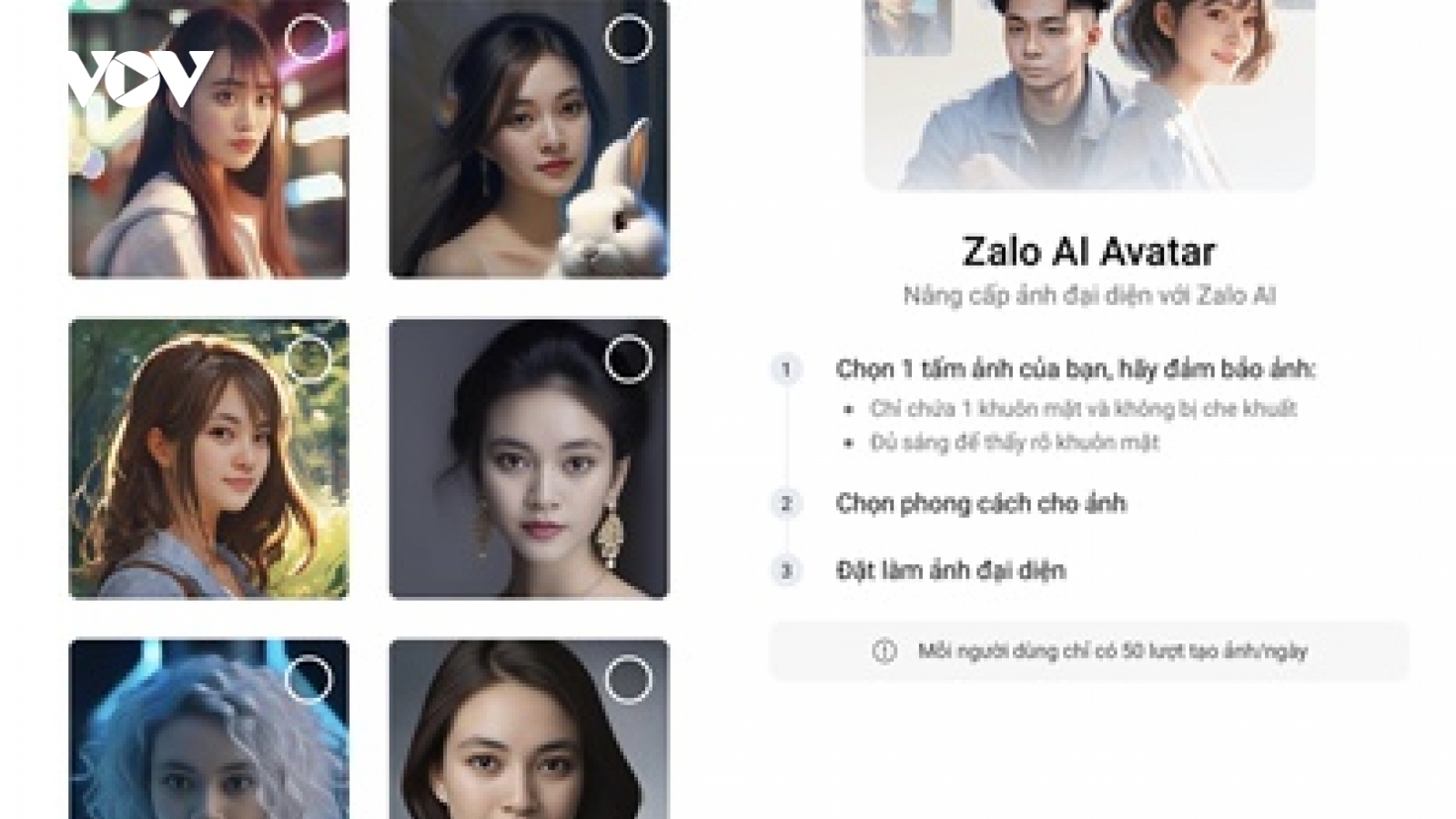 Tạo ảnh bằng AI trên Zalo, đối tượng xấu có thể lợi dụng hình ảnh để lừa đảo