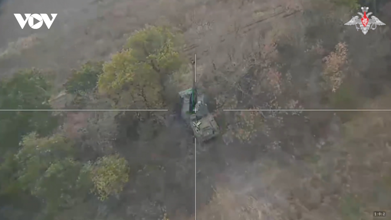 Cận cảnh Nga dùng UAV cảm tử phá hủy pháo tự hành hiếm của Ukraine