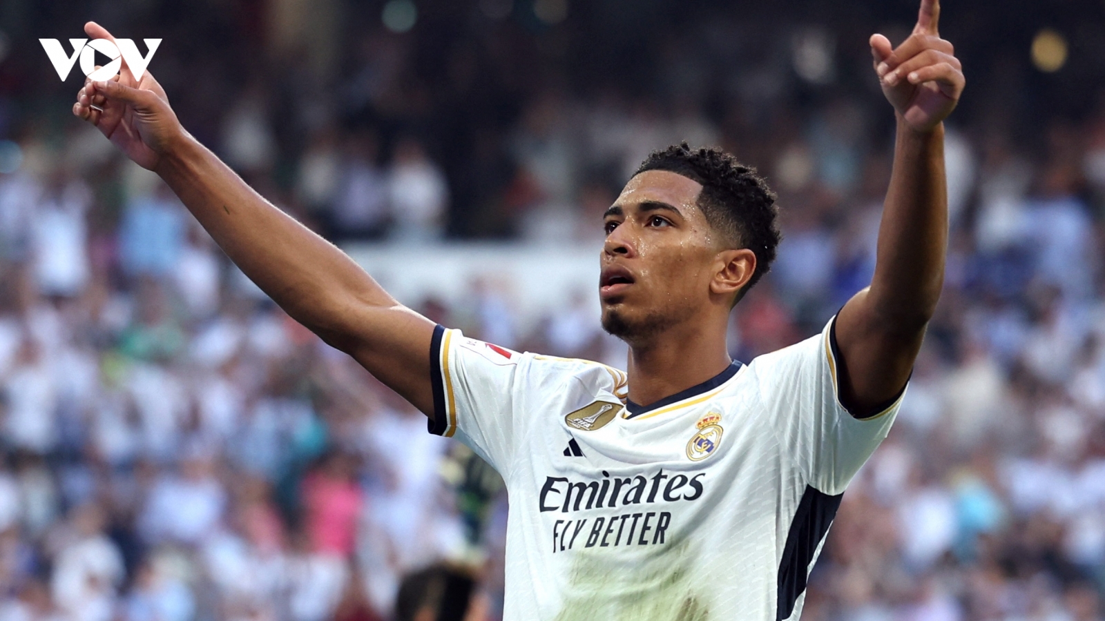 Jude Bellingham "ghi bàn như máy", Real Madrid đại thắng Osasuna
