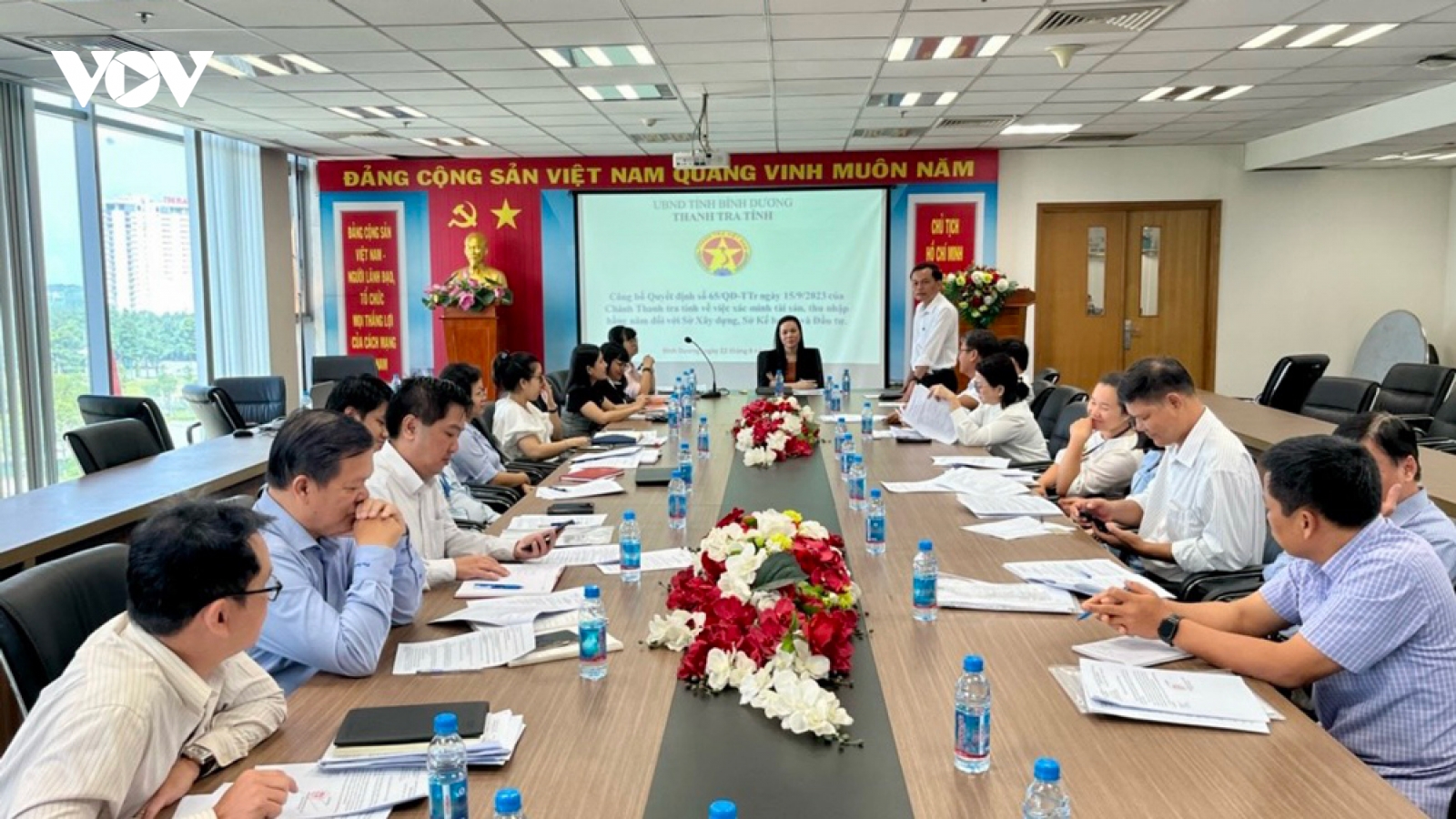 Qua bốc thăm, Bình Dương sẽ xác minh tài sản, thu nhập của 17 cán bộ của 2 sở