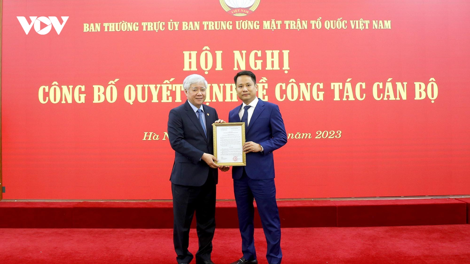 Bổ nhiệm Tổng biên tập Tạp chí Mặt trận