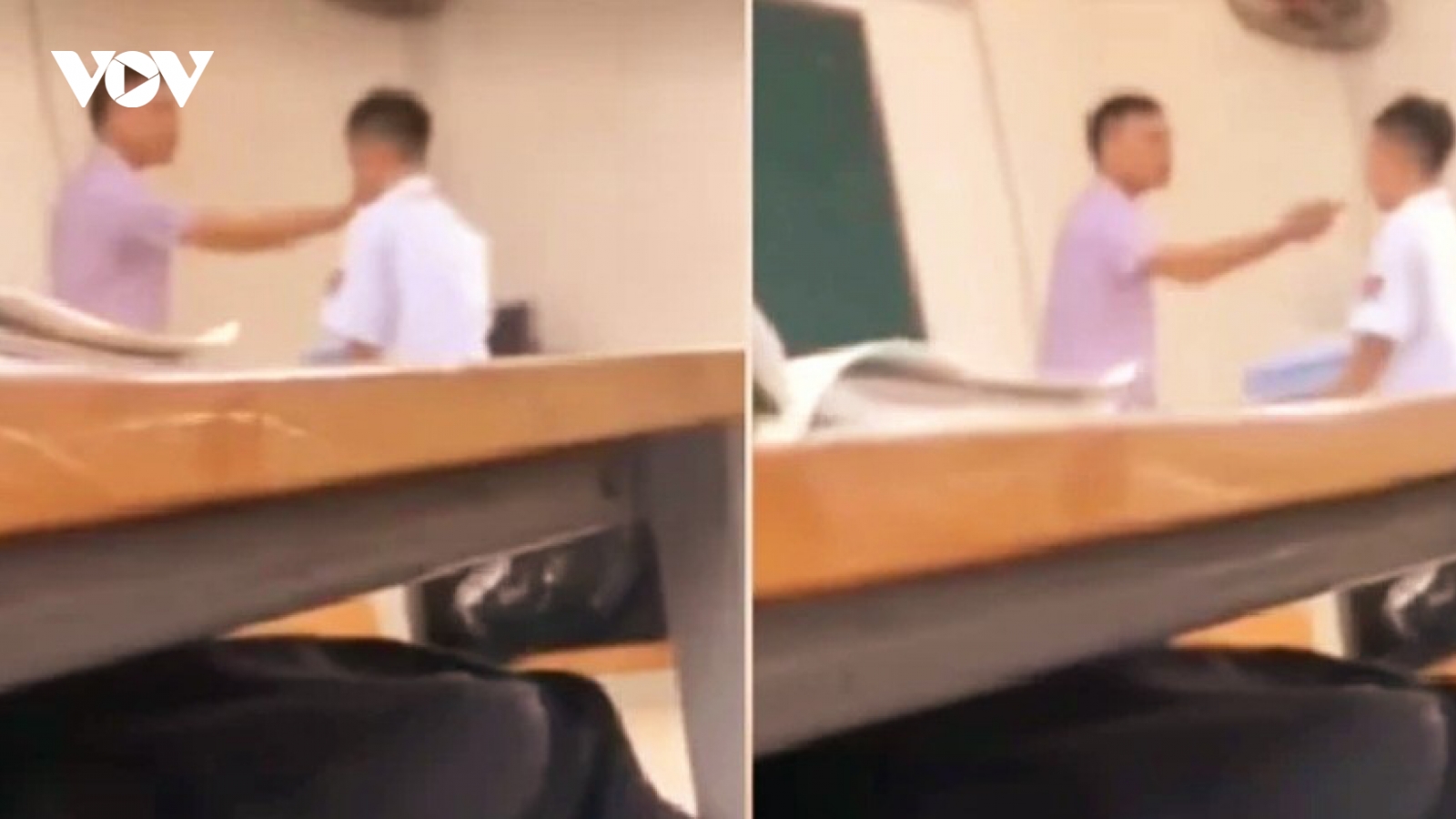 Tạm dừng đứng lớp đối với giáo viên xúc phạm học sinh trên bục giảng