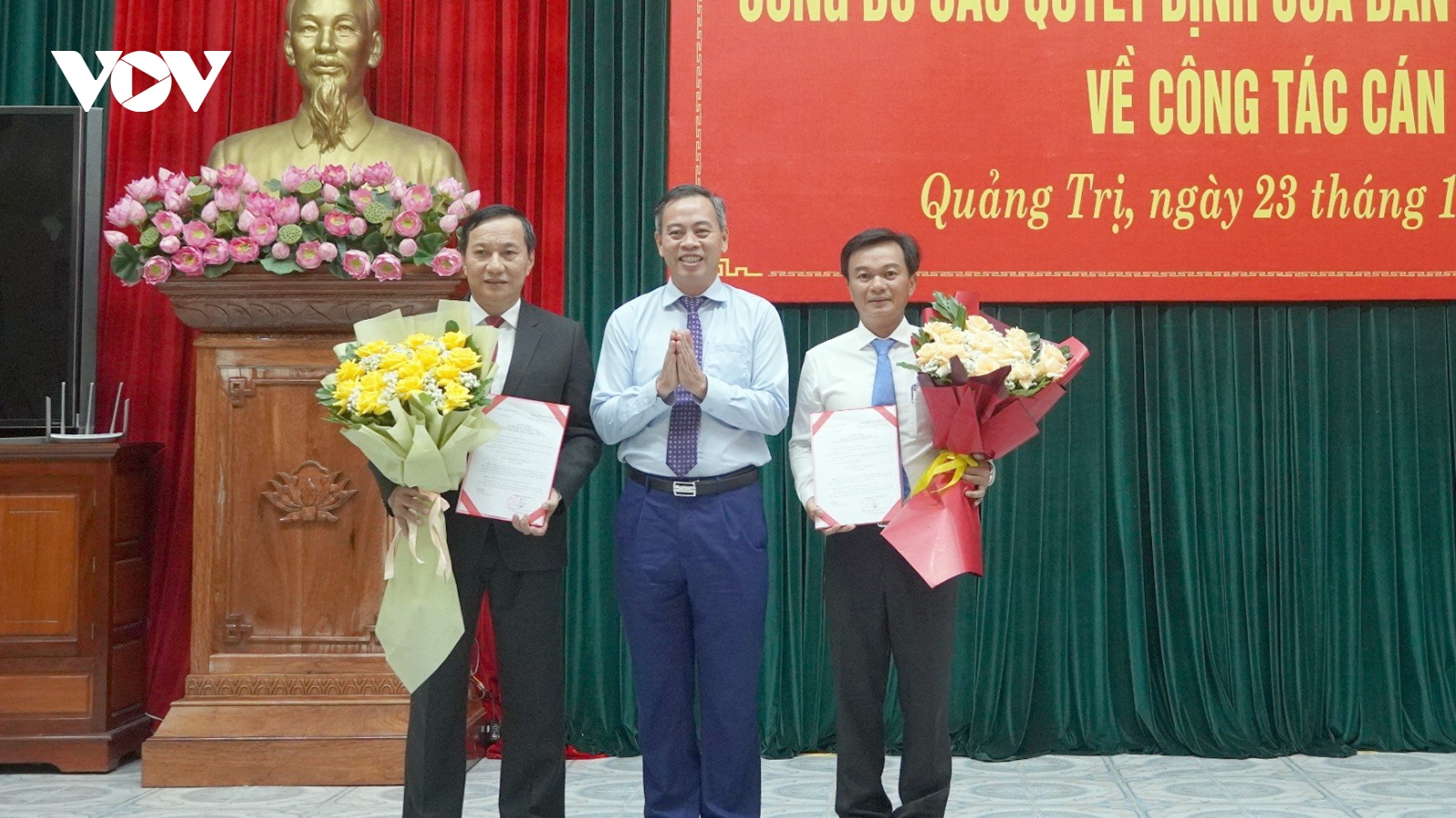 Ông Lê Quang Chiến giữ chức Bí thư Thành ủy Đông Hà, tỉnh Quảng Trị