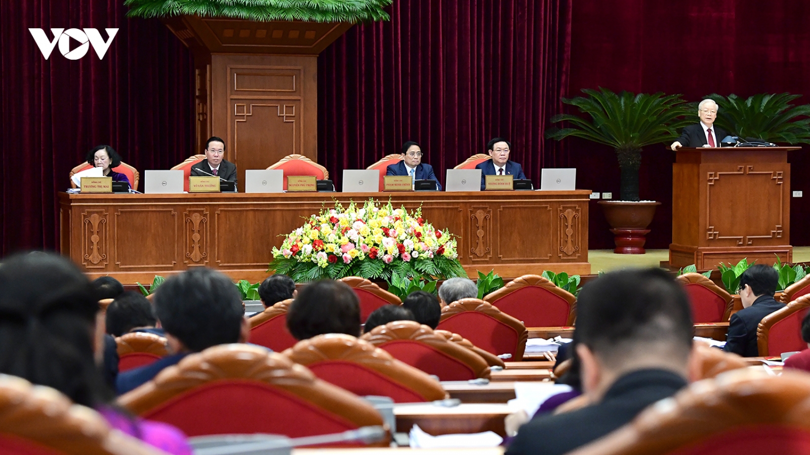 Ảnh: Toàn cảnh phiên khai mạc Hội nghị Trung ương 8 khoá XIII