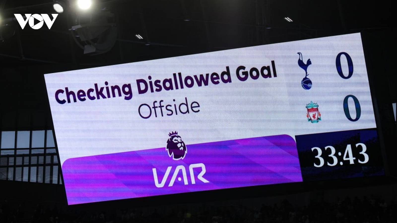 Hội đồng trọng tài Anh thừa nhận sai lầm về VAR ở trận Tottenham vs Liverpool