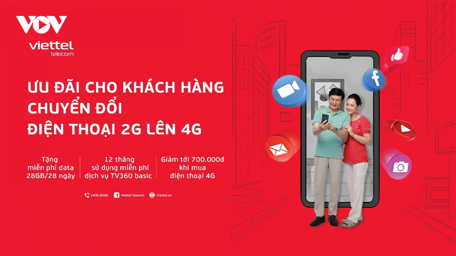 Viettel Telecom triển khai nhiều ưu đãi hưởng ứng ngày chuyển đổi số quốc gia