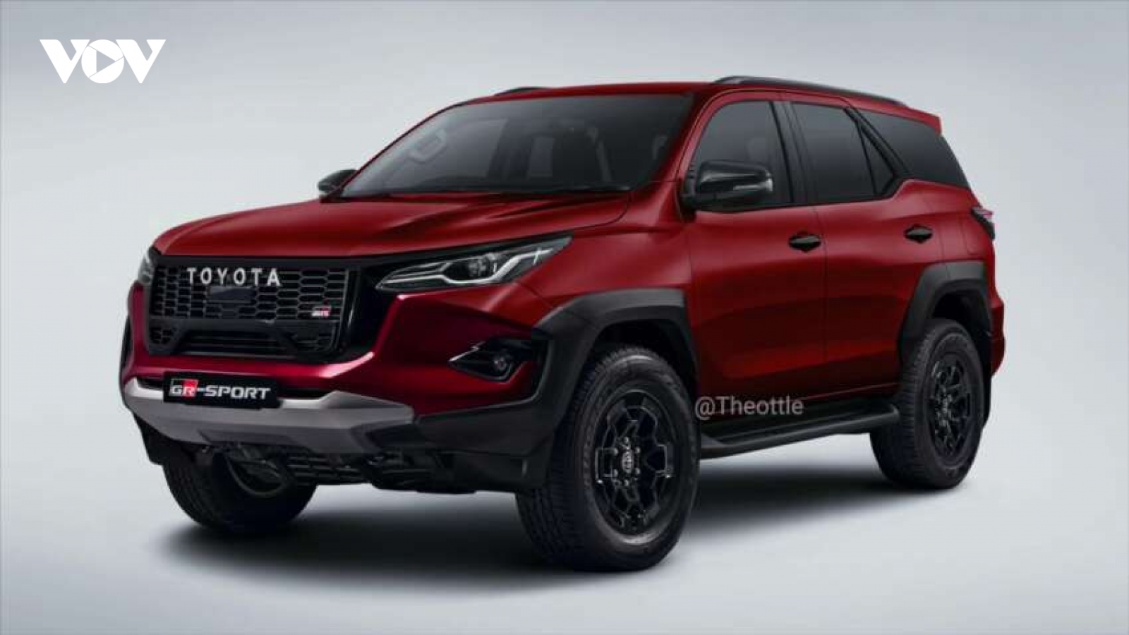 Toyota Fortuner GR Sport “khoác thử” bộ kít thân rộng hầm hố như Hilux GR Sport