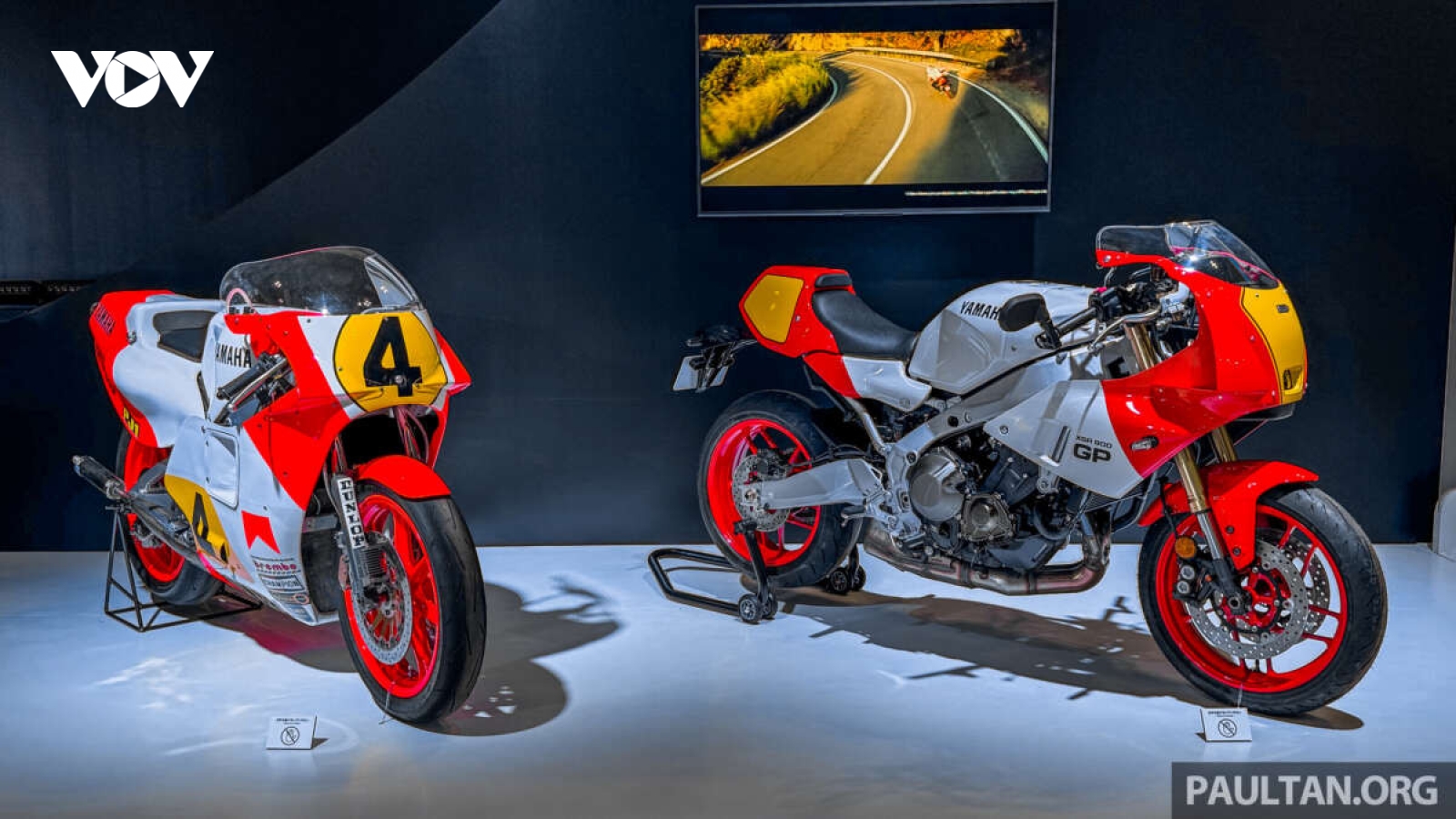 Yamaha XSR900GP 2024 và Yamaha OW70