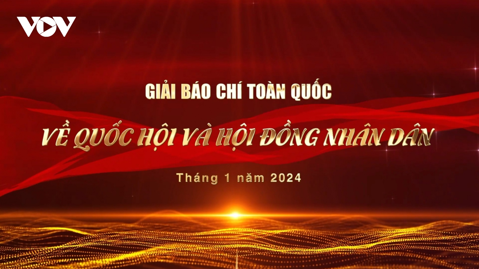 Giải Báo chí toàn quốc về Quốc hội và Hội đồng Nhân dân lần thứ hai - năm 2024