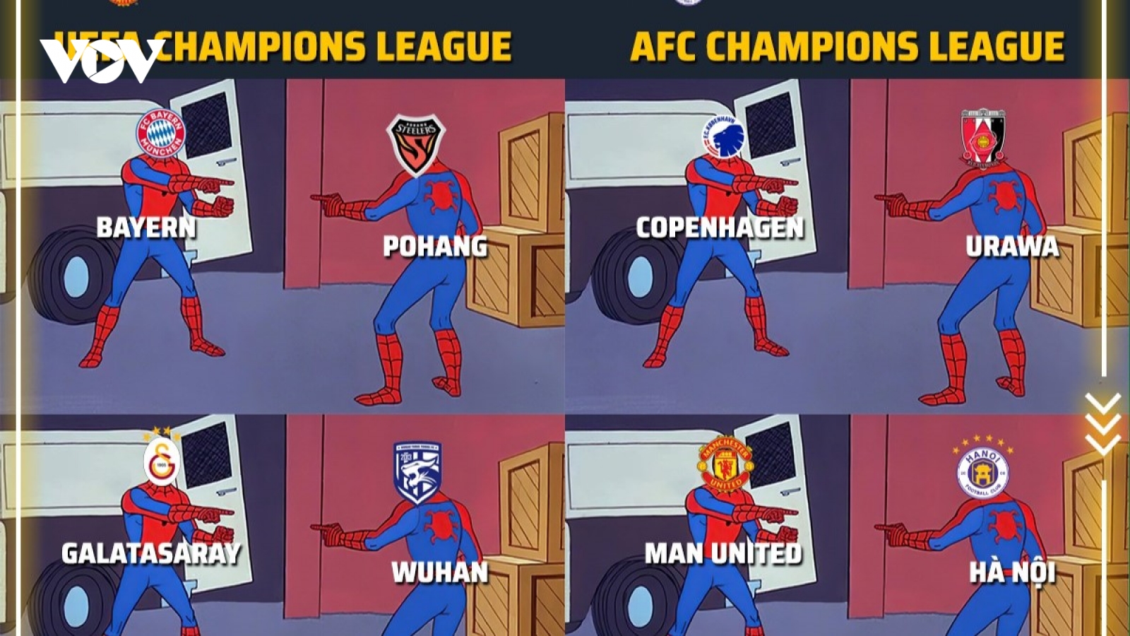 Biếm họa 24h: MU và Hà Nội FC giống nhau kỳ lạ