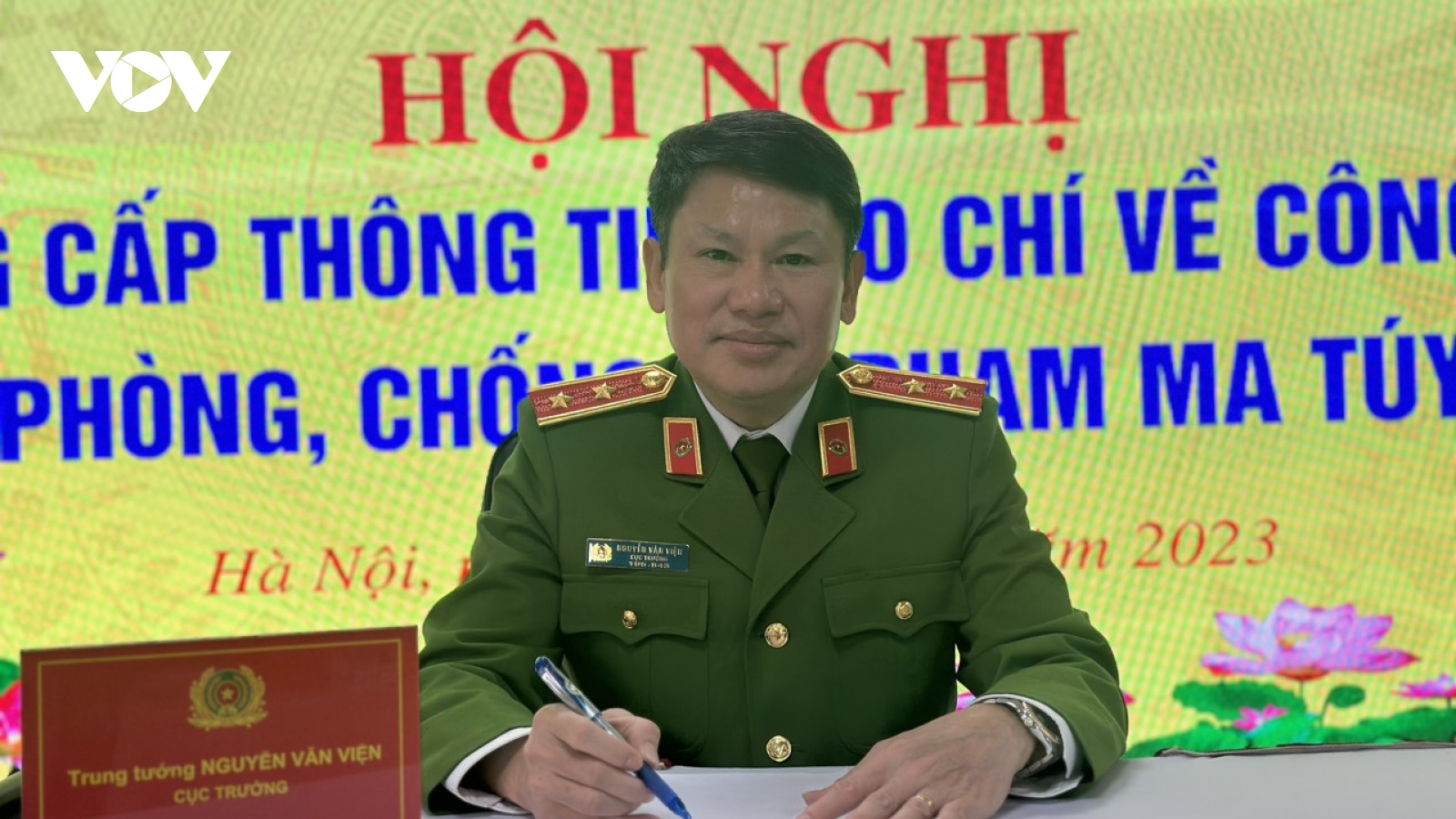 Trung tướng Nguyễn Văn Viện: Ma túy vào Việt Nam có dấu hiệu mafia quốc tế