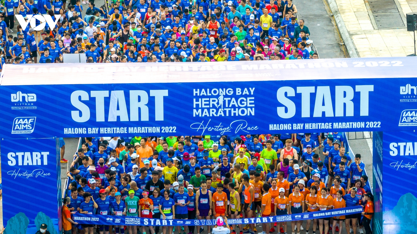 Hơn 9.000 người dự giải Marathon trên cung đường bao biển đẹp nhất Việt Nam