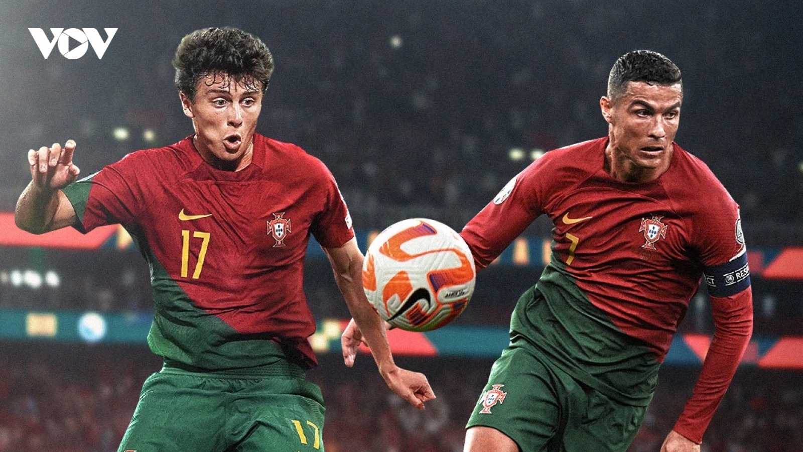 Cristiano Ronaldo - Joao Neves và những cặp cầu thủ "chú - cháu" ở cấp độ ĐTQG