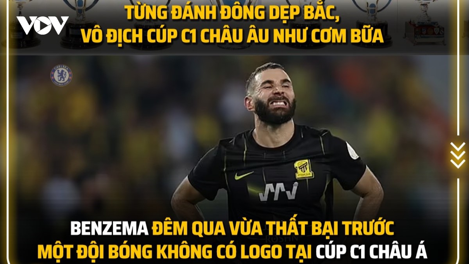 Biếm họa 24h: Benzema trải nghiệm sự khắc nghiệt của bóng đá châu Á