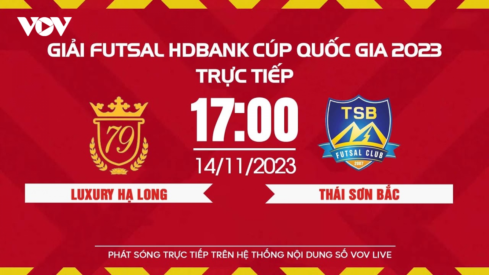 Xem trực tiếp Luxury Hạ Long vs Thái Sơn Bắc Giải Futsal HDBank Cúp Quốc gia