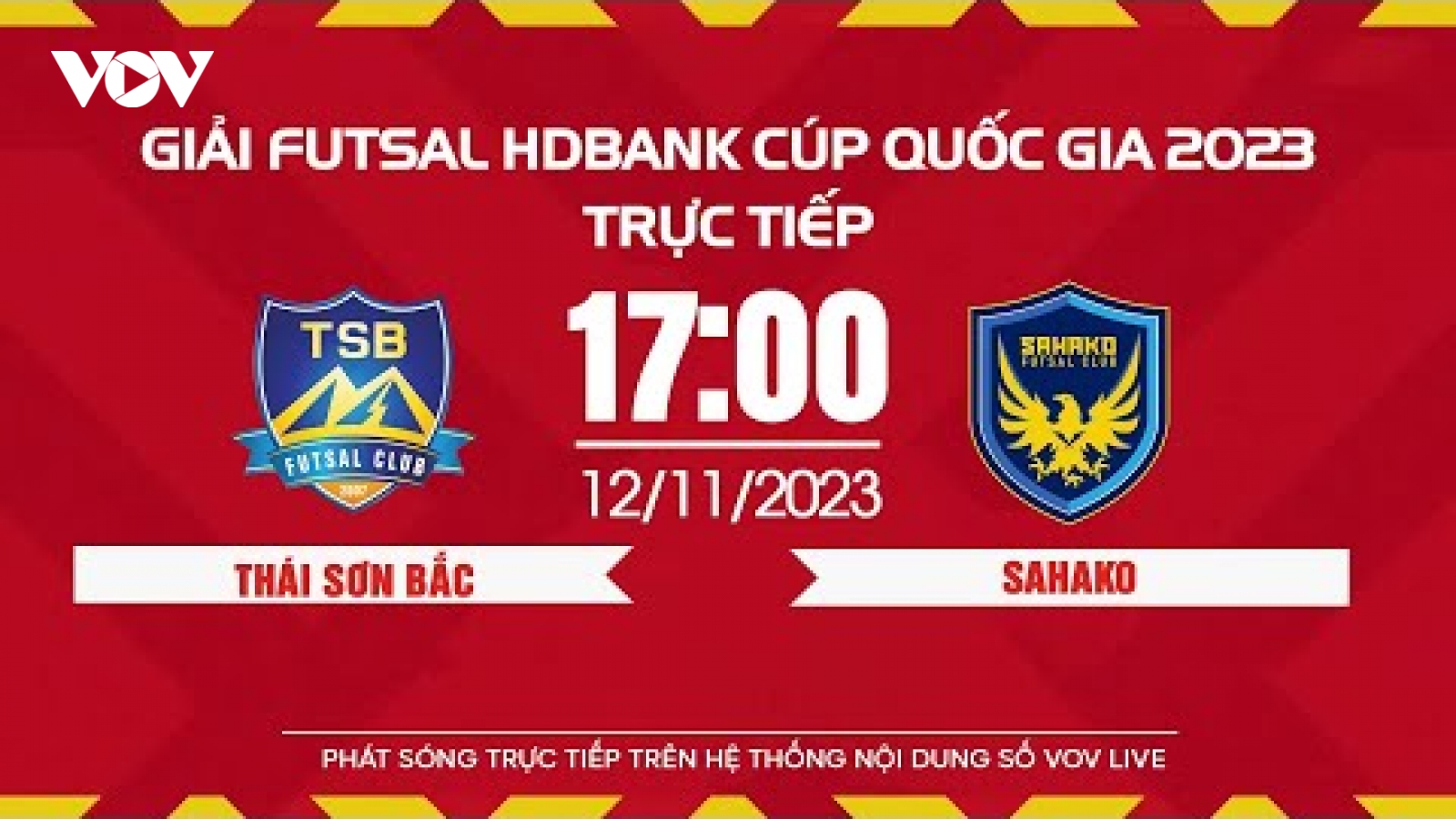 Xem trực tiếp Thái Sơn Bắc vs Sahako Giải Futsal HDBank Cúp Quốc gia 2023