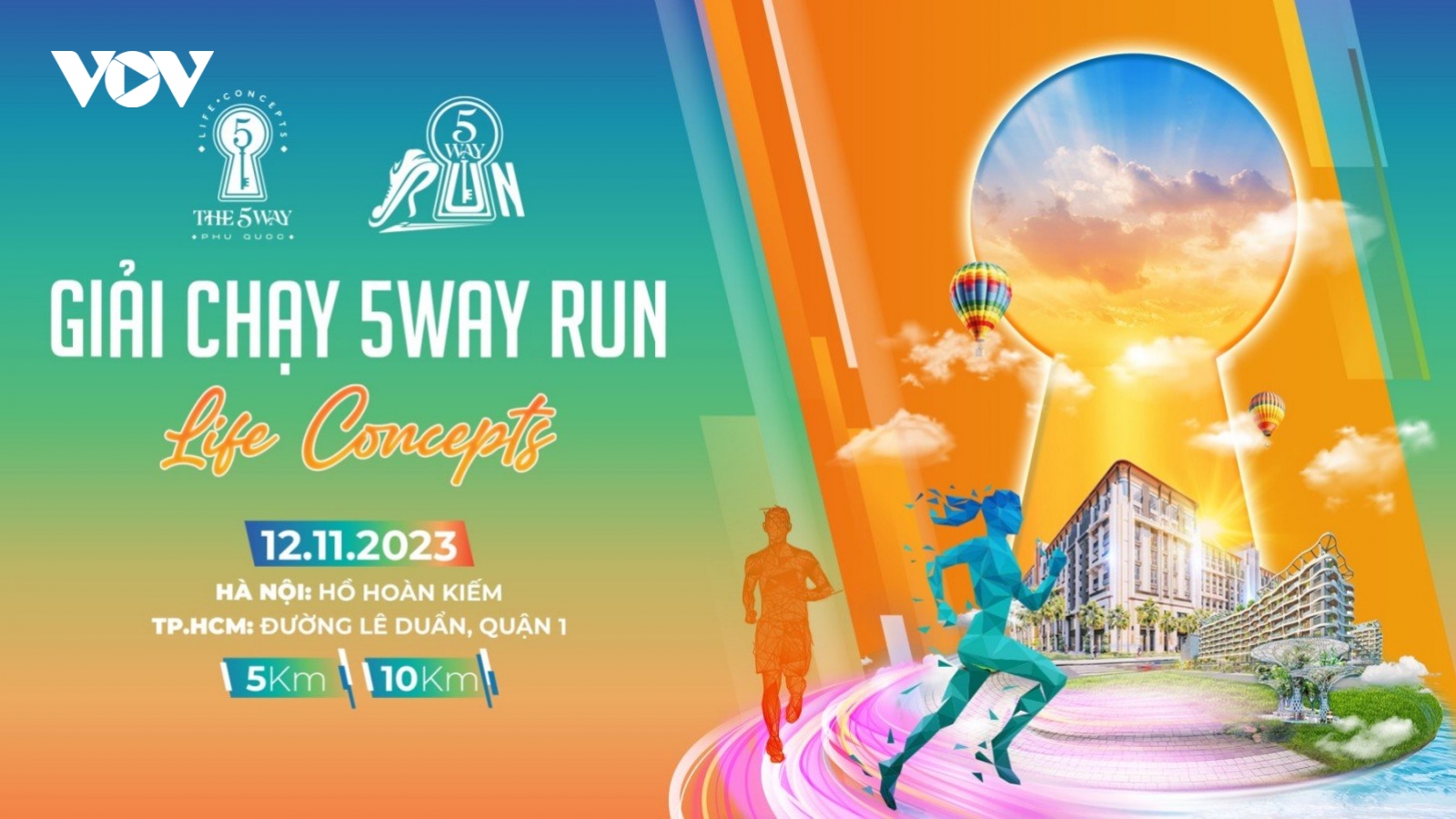 Vinhomes tổ chức giải chạy 5Way Run tại Hà Nội và TP. Hồ Chí Minh