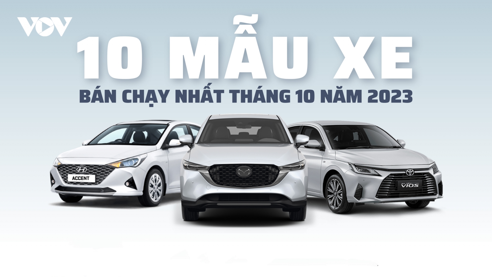 Top 10 mẫu xe bán chạy nhất tháng 10: Xe Hàn chiếm thế thượng phong