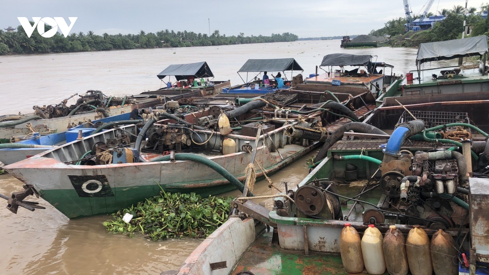 Quyết tâm đẩy lùi “cát tặc” vùng cửa sông, ven biển Bến Tre