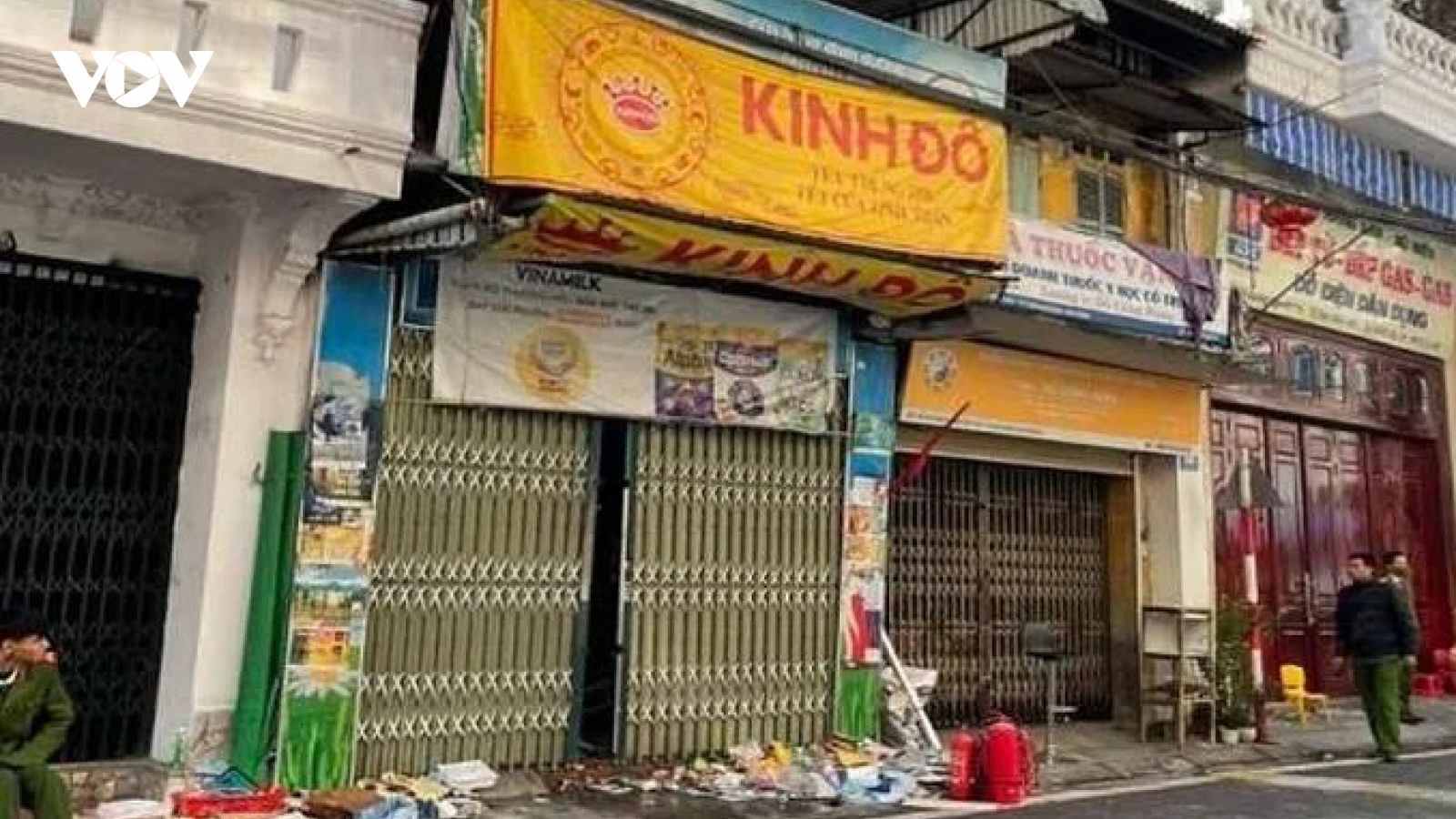 Cháy cửa hàng tạp hóa, 2 cụ già tử vong do ngạt khói
