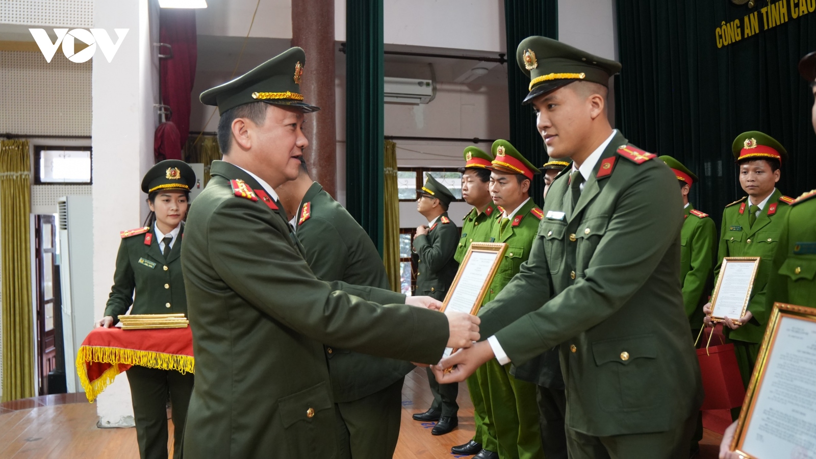 Tiếp nhận lực lượng của Bộ Công an tăng cường về địa bàn biên giới