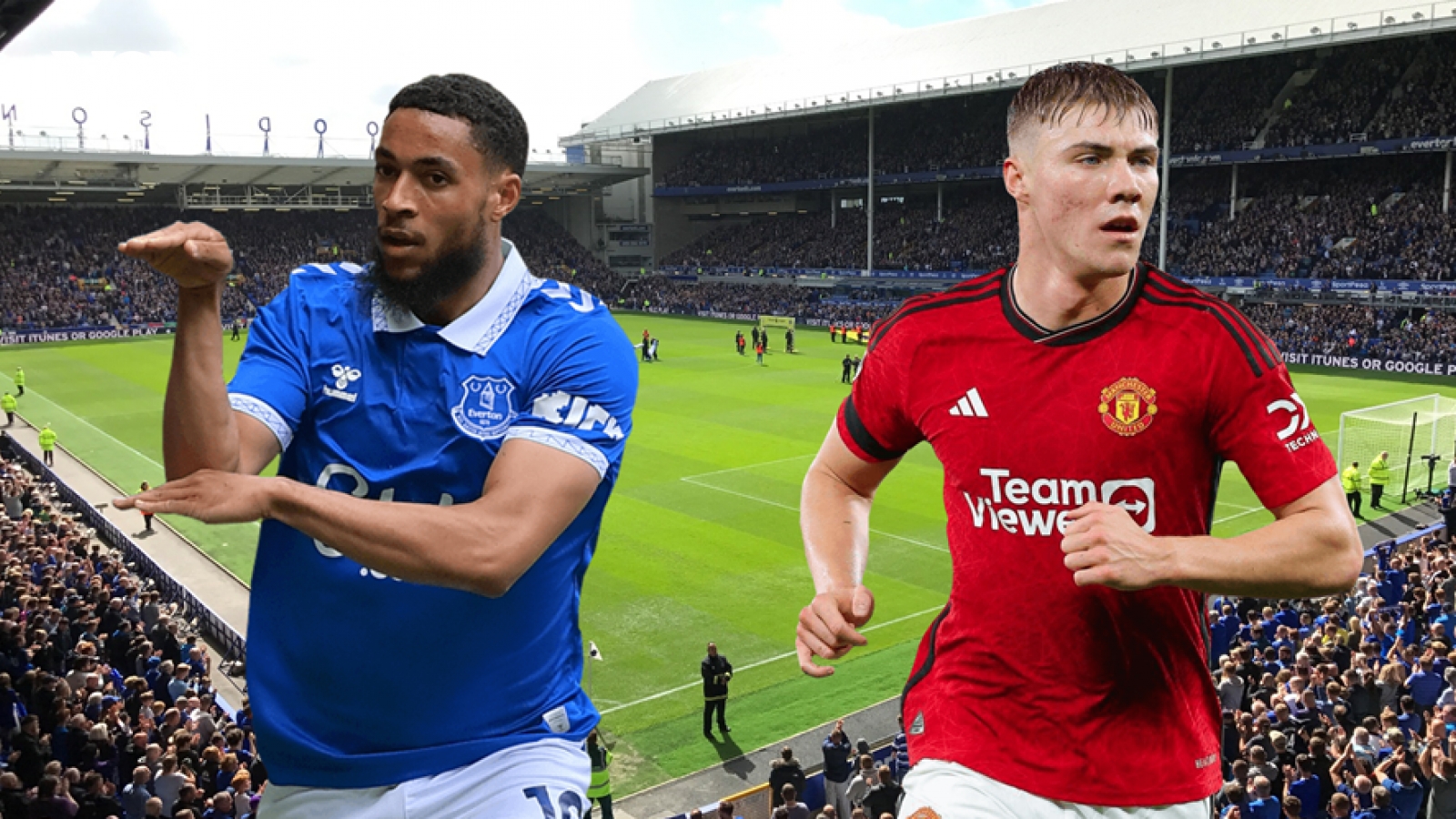 Dự đoán tỷ số, đội hình xuất phát trận Everton - MU