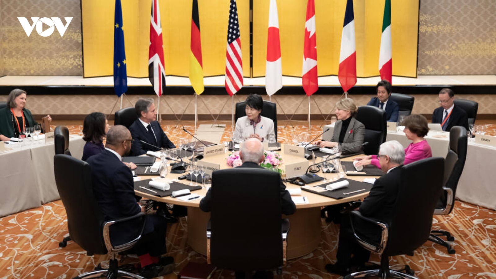 G7 thống nhất quan điểm chung về tình hình Gaza sau nhiều tranh cãi