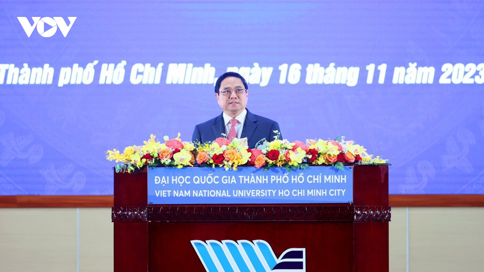 Thủ tướng Phạm Minh Chính dự lễ khai khóa Đại học Quốc gia TP Hồ Chí Minh