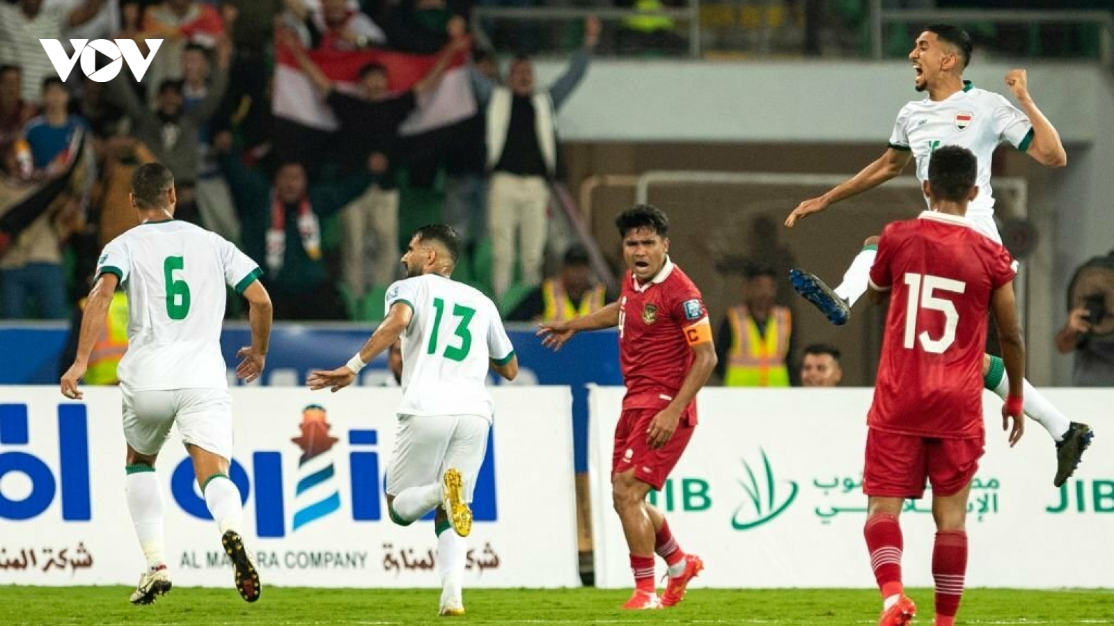 Kết quả vòng loại World Cup 2026: ĐT Indonesia thua đậm ĐT Iraq